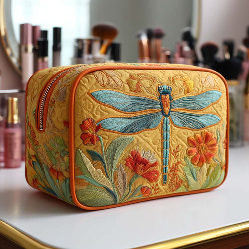 Quiltet makeuptaske – Winged Wonders Quilted
