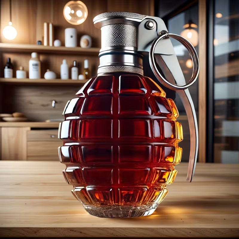 Whiskykaraffel formet som granat
