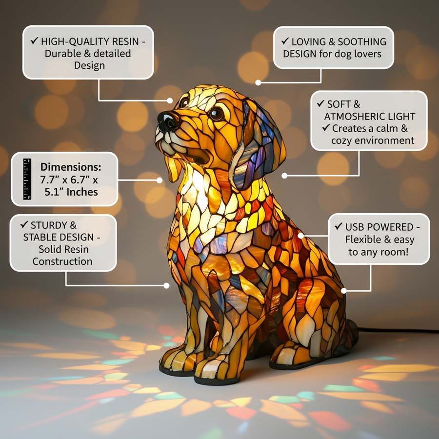 Lily – den åndelige golden retriever-figur