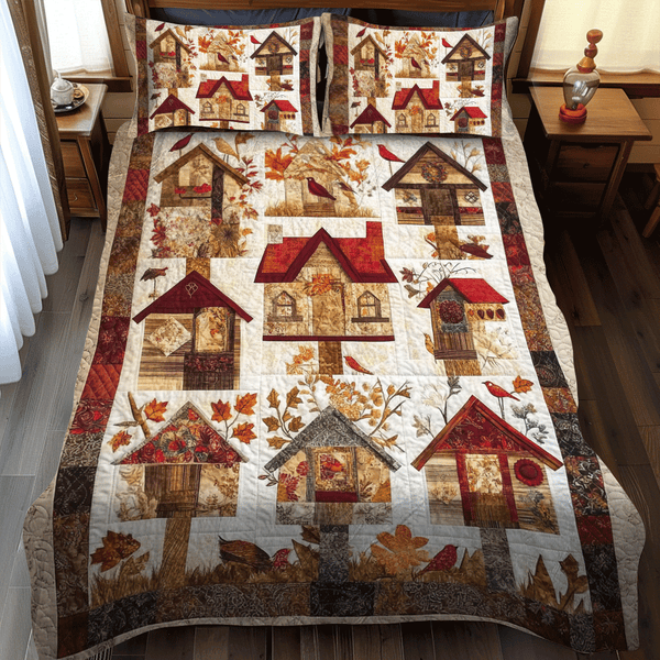 Sengesæt i 3 dele – Bird House Thanksgiving