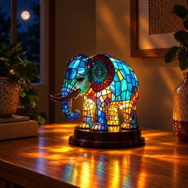 Noa – magisk elefantformet lampe
