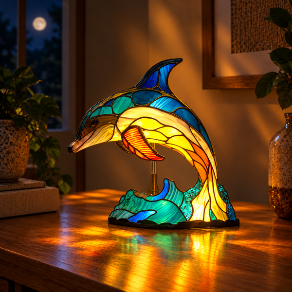 Cleo – fortryllet delfinlampe