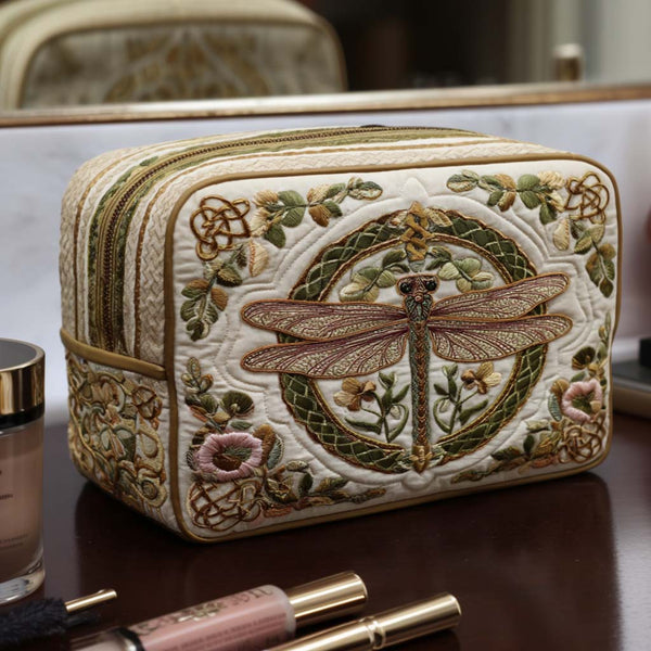 Quiltet makeuptaske – Mystic Dancer Quilted
