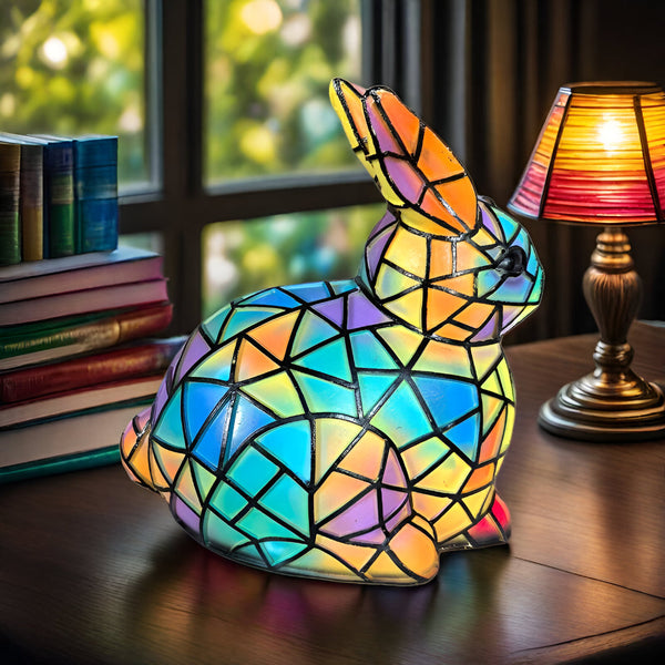 Tibbe – farverig kaninlampe