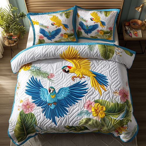 Sengesæt i 3 dele – Parrot Dreams