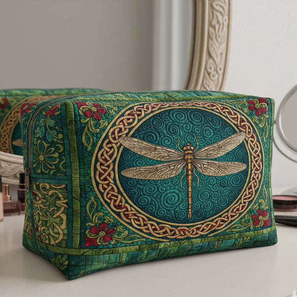 Quiltet makeuptaske – Summer Nymph Quilted