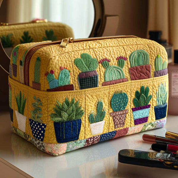 Quiltet makeuptaske – Sun Drenched Quilted